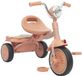 Sans marque Tricycle pour enfants - avec pédales - Tricycle - Vélo pour tout-petits - Tricycle Trike - Vélo pour enfants - Roues PU - Absorption des chocs - Pliable - Selle réglable - Avec lumière - Rose-noir