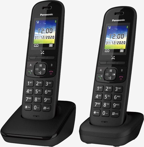 Panasonic KX-TGH712NLB - Telefoon met 2 handsets