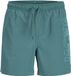 JACK & JONES JPSTMAUI WAVE LOGO SWIM SHORTS SNJNR Jongens Blauw Polyester Effen - maat 164
