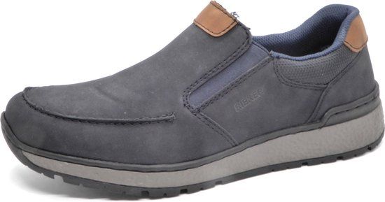 Rieker Heren Instapper - B9062-15 Donkerblauw Maat 44