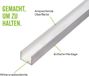 GAH-Alberts Alberts U-profiel | aluminium, naturel | 1000 x 15 x 10 mm | set van 6