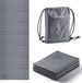 Tapis de yoga pliable antidérapant pour femmes et hommes - Épais tapis de fitness et de Pilates pour la maison et l'extérieur