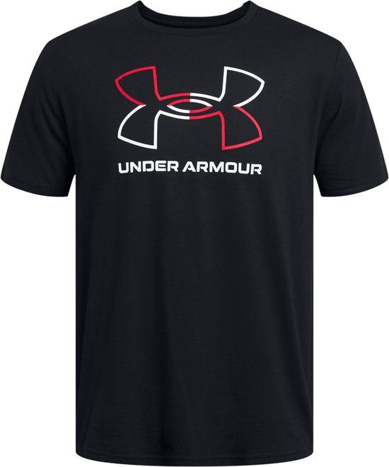 Under Armour UA GL FOUNDATION UPDATE SS Heren Sportshirt - Zwart - Maat M