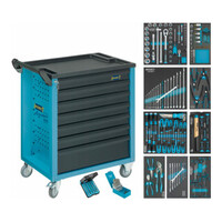 HAZET Werkplaatswagen Assistent met 217-delig gereedschap assortiment