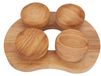Merkloos Houten Saunahoofdsteun Ergonomisch Nekkussen