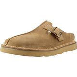 Clarks Solsbury Slide sandaal voor heren, Donker zand suède, 39,5 EU
