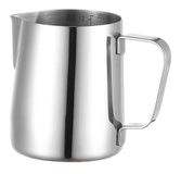 VIER Barista-melkkannetje, 350 ml, Roestvrij Staal 304, Maatmarkering (oz/ml)