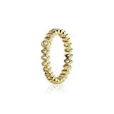 Pandora Damen-Ring Gold mit Einem Diamanten 150166D50