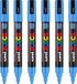 Posca Stiften PC-5M Medium Tip - Hemelblauw - 6 stuks
