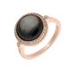 Orphelia ZR-7367/52 - Ring Round - Zilver 925 Rosékleurig - Zirkonia / Parelmoer - Maat 52