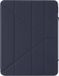 Pipetto Origami No3 Pencil Case - Housse pour tablette pour iPad Pro 11 (2024) - Bleu / Bleu foncé