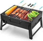 TOVBMUP Houtskool BBQ-grill - Draagbaar - Roestvrij staal
