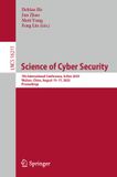 Science Springer Nature Lecture Notes in Computer Science 16211: Science of Cyber Security