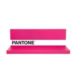 Homemania Shelfie-rek, wanddecoratie, objectdrager, vierkant, met planken, voor woonkamer, slaapkamer, roze, wit, zwart, van metaal, 60 x 14 x 13 cm