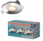 Osram Spot Set LED inbouwspot DIM IP44 827 Chroom