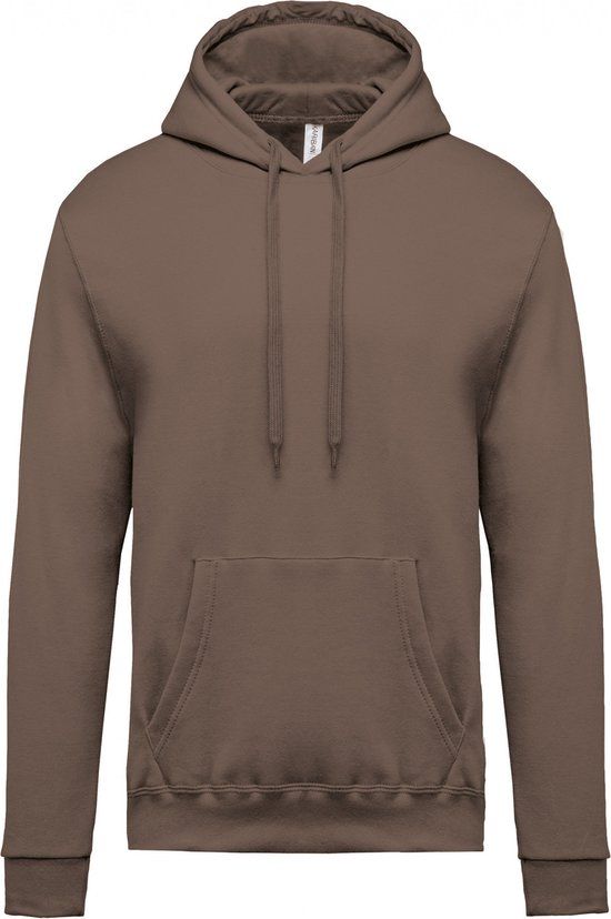 Kariban Heren Sweater met capuchon K476 - Moka Brown - 4XL