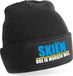 Bellatio Decorations Wintersport Muts - Skien - Zwart - One Size - Unisex - Acryl