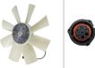 HELLA Ventilateur pour refroidissement moteur, 24V, 5 broches, adapté entre autres pour VOLVO FM