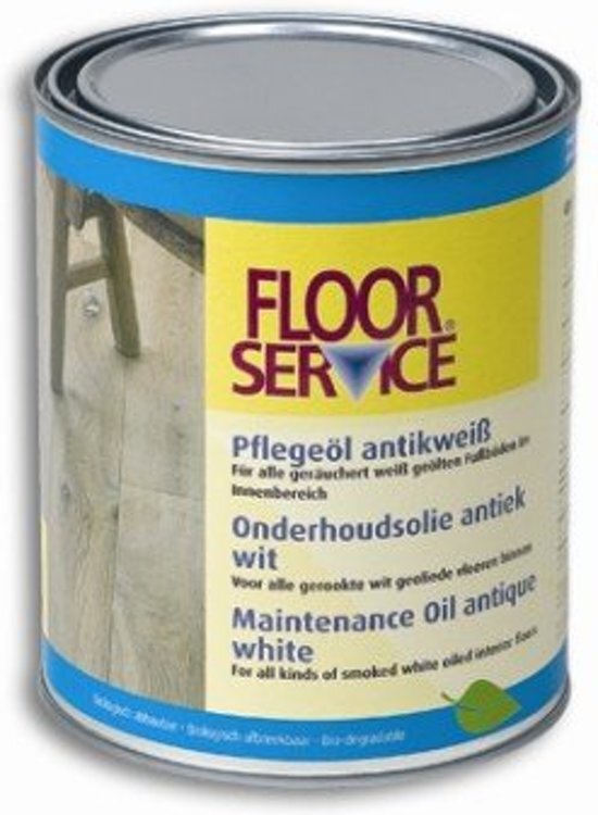 Floorservice Color Onderhoudsolie ANTIEK WIT 1 Ltr