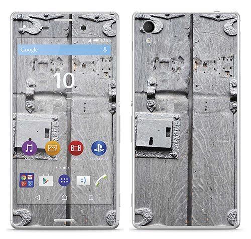 Royal Muurtattoo RS. 108332 zelfklevend voor Sony Xperia M4 Aqua - Old Door