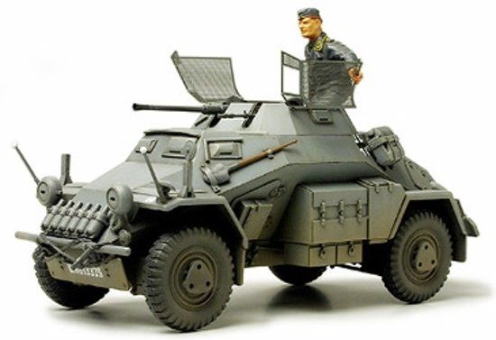 Tamiya German Sd.Kfz 222 met Photo Etched Onderdelen