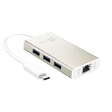 j5create JCH471-N USB-C Gigabit Ethernet & Hub Multi Adapter