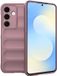 Techsuit Hoesje geschikt voor Samsung Galaxy S25 FE - Magic Shield Silicone Back Cover - Paars