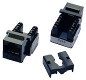 DATACOM Keystone RJ45 UTP CAT6 (DUAL) MINI, noir