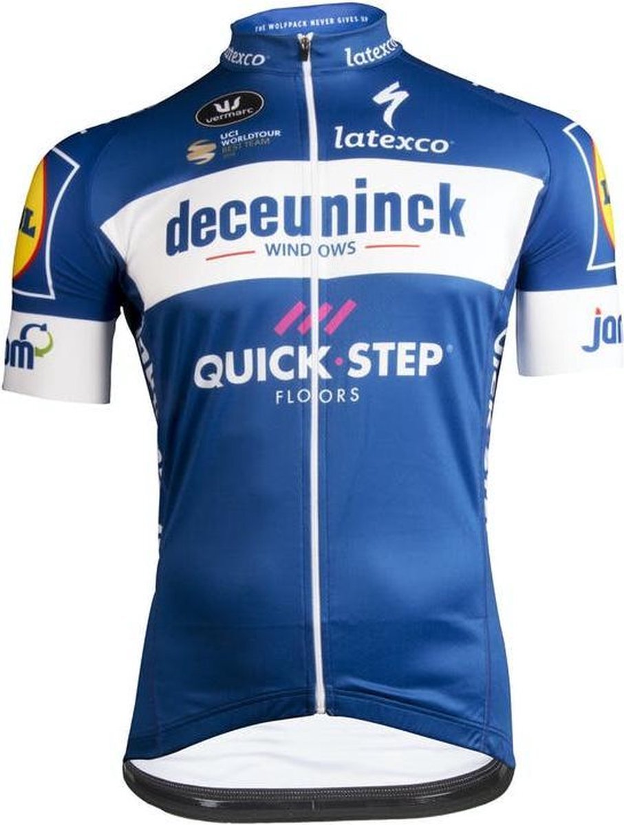 Vermarc Deceuninck Quik Step 19 Trui Korte Mouwen SPL Aero Maat 8XL