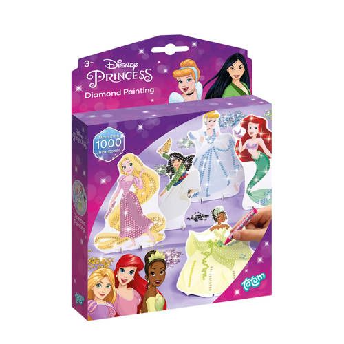 Totum Disney Princess Diamond Painting 3 jaar Meerkleurig