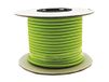 Decoratieve textielkabel, 2 x 0,75 mm, 25 m, groen
