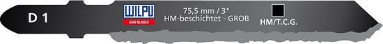 Rotec Bosch Decoupeerzaagbladen T111C - Geschikt voor Hout - HG 13 (set van 5)