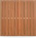 Intergard Schutting hardhout tuinscherm recht 180x180cm