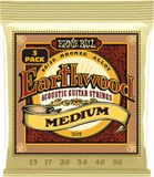 Ernie Ball 3002 Earthwood Akoestische Gitaarsnaren (13-56) 3-Pack