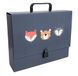 Interdruk Children's File Box - Case with Handle - Rigid Folder - Fits A4 Size - Bebe Friends B