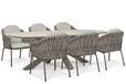 Santika Furniture Santika Amadora/Voyage 240x120 cm dining tuinset 7-delig