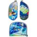 ergobag Sac-Zip accessoires pour cartables Zippies Set 3 pièces Fußball bleu