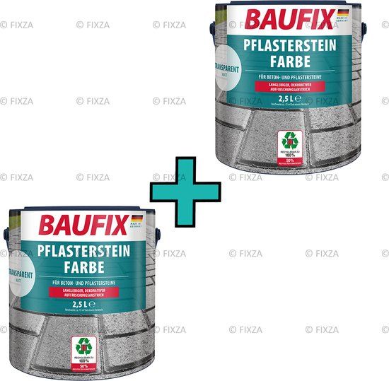 BAUFIX Impregnerende Tuintegel verf kleurloos 5L | 15 m²