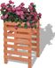 Maison Exclusive - Pot de fleurs, dimensions 38x36x60 cm, en bois