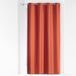 douceur d'intérieur Gordijn met ogen (140 x 280 cm) Essentiel terracotta, polyester