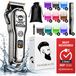 Sansbeauté Tondeuse professionnelle sans fil - Barber Edition | PRO Premium - Tondeuse à cheveux - Machine à cheveux de coiffeur - Tondeuse à cheveux - Tondeuse à barbe - Appareil de coupe - Kit de coiffeur