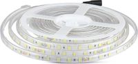 V-tac Led-strip Vt-5050 5 Meter Ip65 9w 500lm 4000k Pvc Wit