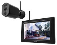 Merkloos Beveiligingscamera set - Draadloos - Monitor 7 inch - 1080p - Nachtzicht - Bewegingsdetectie - Binnen en buiten