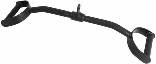 Lifemaxx LMX Black Series Pro Lat Bar - 64 cm - Black
