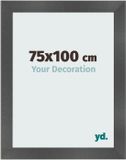 yd. Cadre photo 75x100 cm Noir mat MDF Pisa