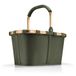 Reisenthel carrybag – Stabiele boodschappenmand met veel opbergruimte en praktische binnenzak – Elegant en waterafstotend design, Einheitsgröße, Casual