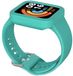 By Qubix Qubix Siliconen band met case - Turquoise - Geschikt voor Xiaomi Redmi Watch 2 (Lite)