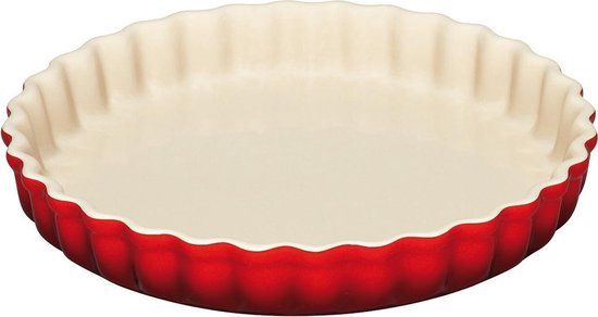 Le Creuset Heritage Taartvorm - Kersenrood - Ø 24 cm