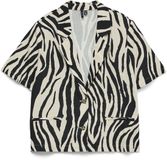 Vero Moda Blazer Vmmymilo Ss Short Blazer Wvn Ga 10340307 Silver Lining/sina Dames Maat - M