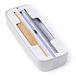 YouCopia StoraRoll wikkeldispenser 2-in-1, ladeorganizer voor folie, plasticfolie, perkament en waspapier met veiligheidssnijders en etiketten voor keukenorganisatie